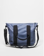 14160 waterproof mini tote bag in shiny blue