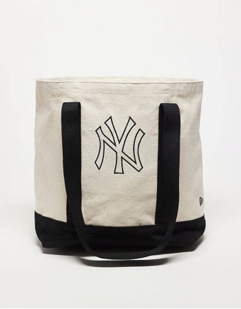 NY premium tote bag in white