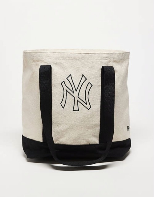 NY premium tote bag in white